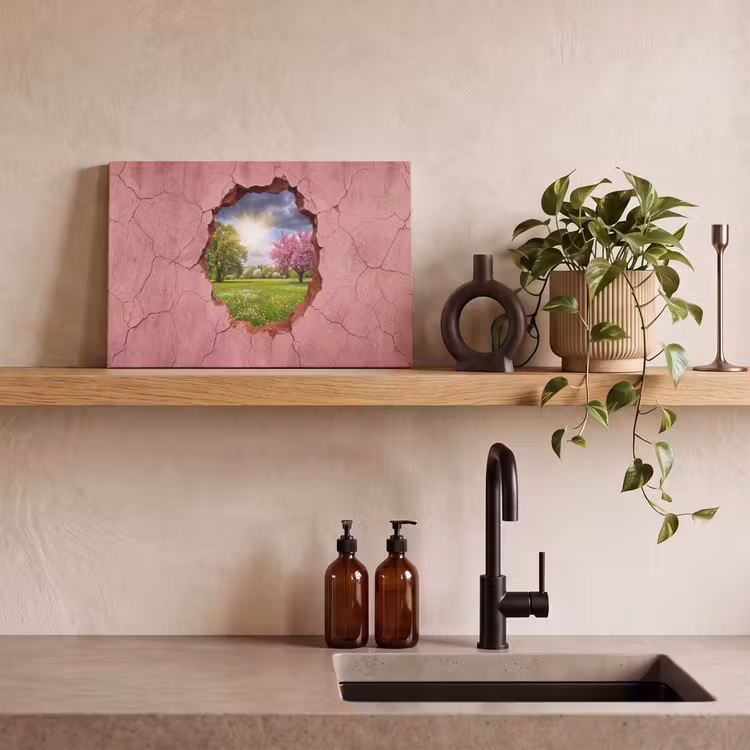 Leinwandbild - Natur – Frühling – Sonne — 3