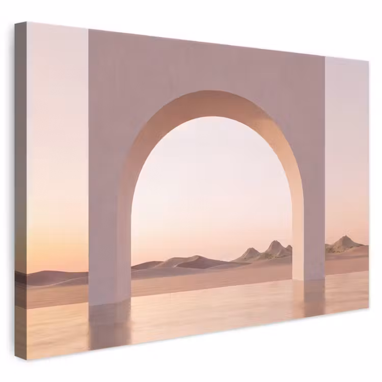 Leinwandbild - Bogen – Wüste – Natur — 1