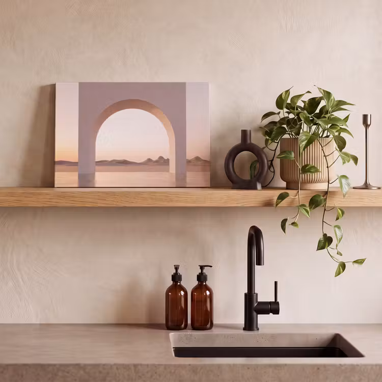 Leinwandbild - Bogen – Wüste – Natur — 3