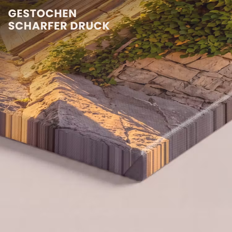 Leinwandbild - Architektur – Landschaft – Sonnenlicht — 4