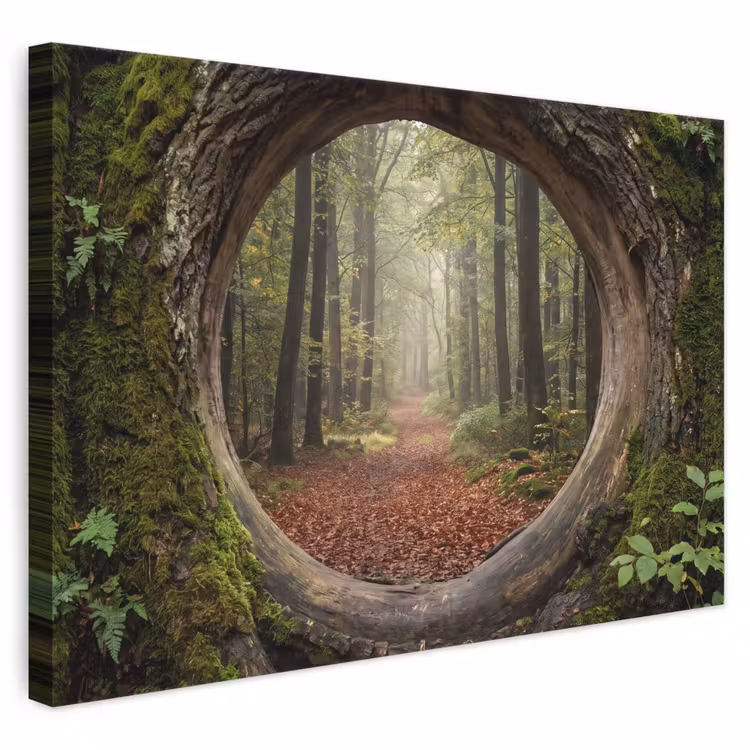 Leinwandbild - Baum – Wald – Natur — 1