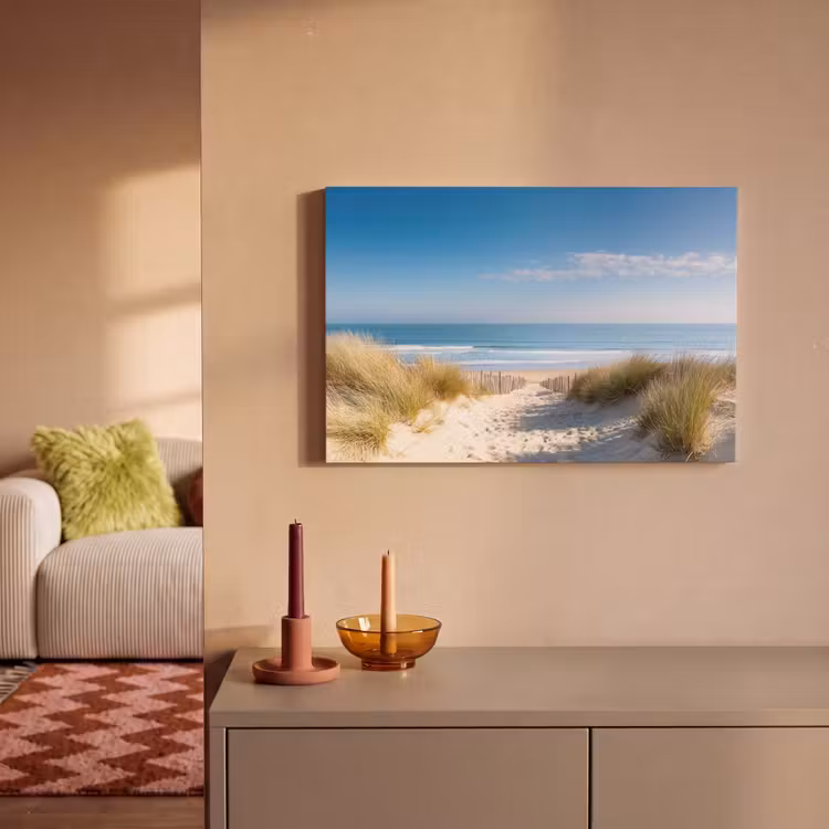 Leinwandbild - Strand - Meer - Düne - Sand - Sommer — 2