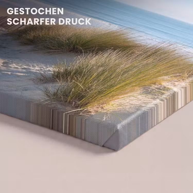 Leinwandbild - Strand - Meer - Düne - Sand - Sommer — 4