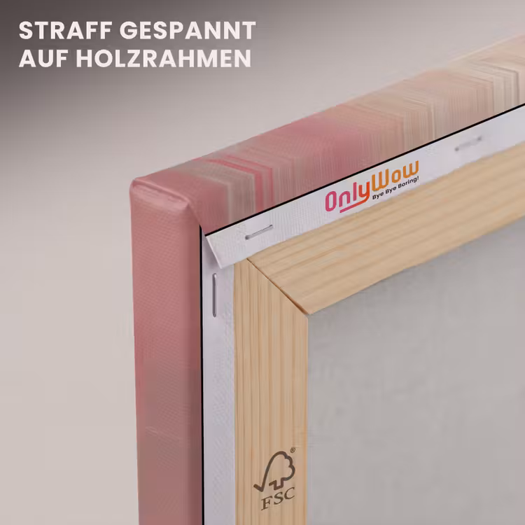 Leinwandbild - Torte - Rosa - Kirsche — 5