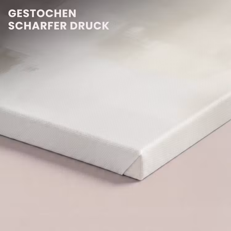 Leinwandbild - Wabi sabi - Beige - Pflanze — 4