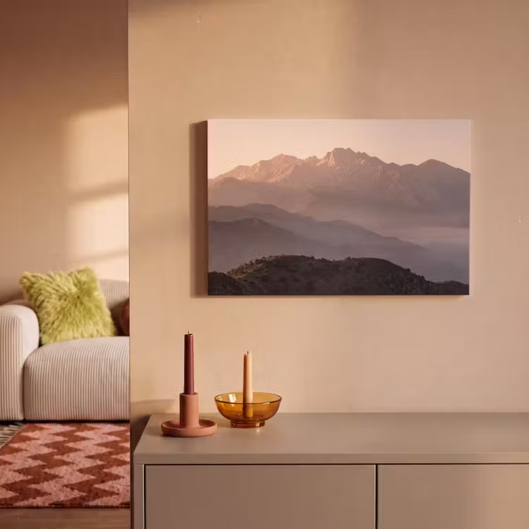 Leinwandbild - Panorama - Landschaft - Berge — 2