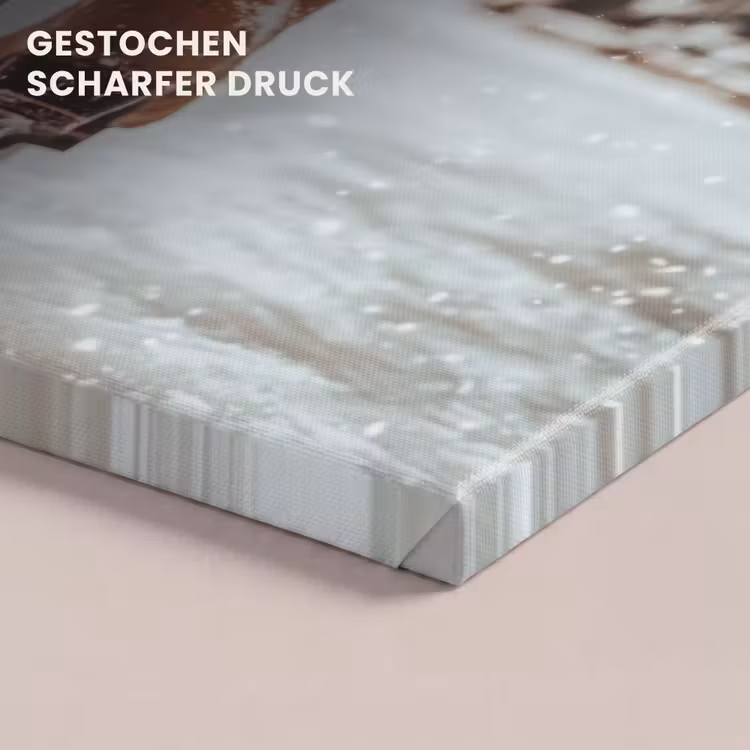 Leinwandbild - Schlittschuhlaufen - Eis - Winter - Schnee — 4
