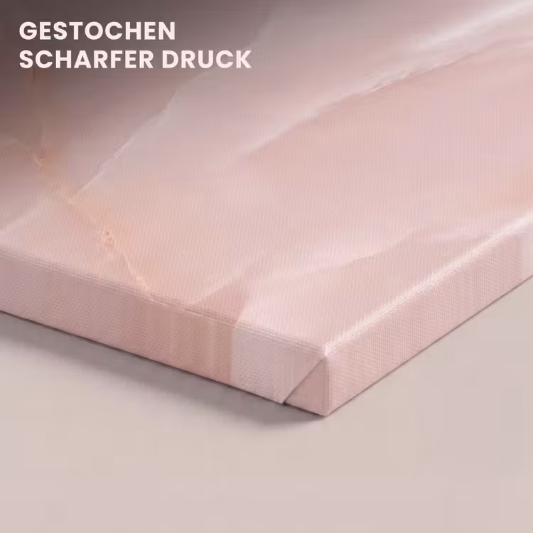 Leinwandbild - Textur – Rosa – Muster — 4
