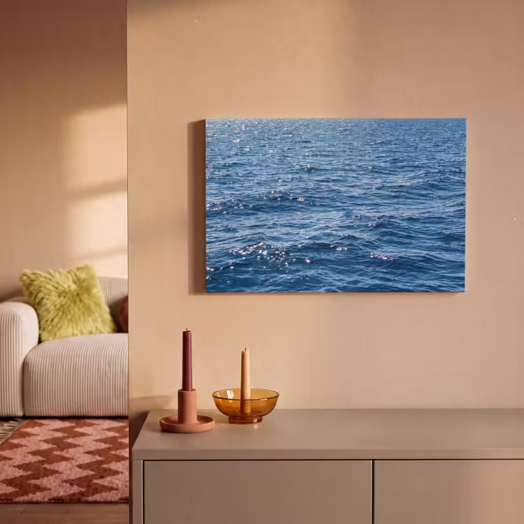 Leinwandbild - Wasser – Oberfläche – Natur — 2