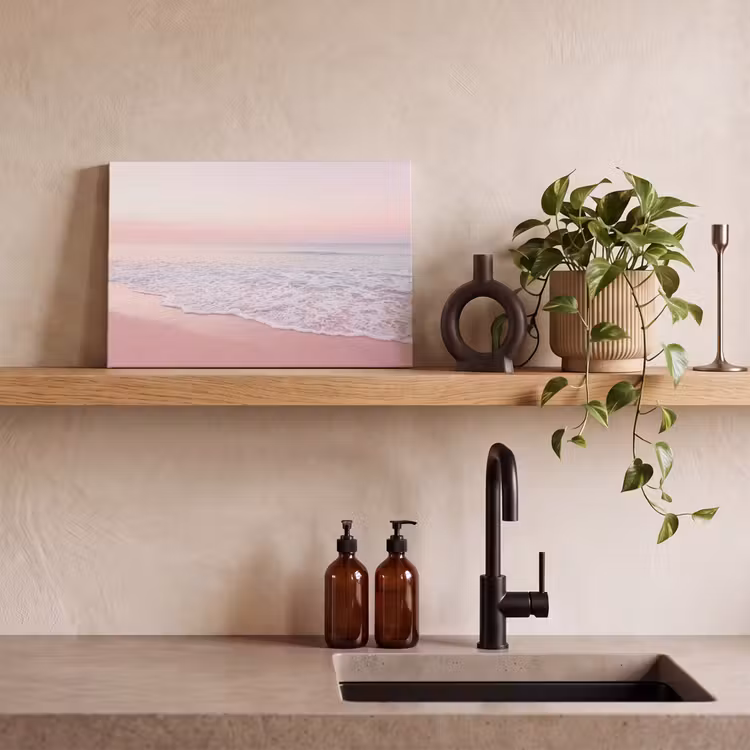 Leinwandbild - Wasser – Wellen – Natur — 3