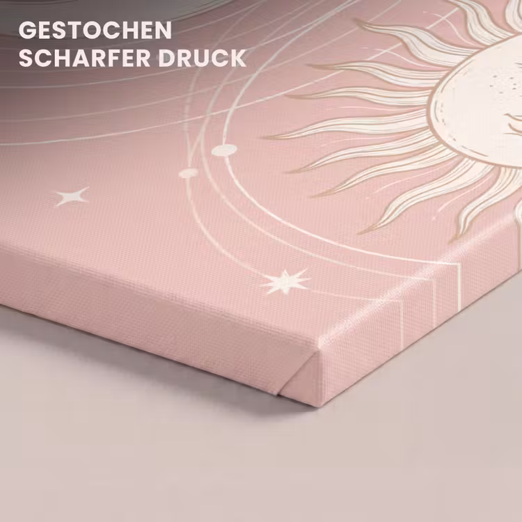 Leinwandbild - Sonne – Sterne – Himmel — 4