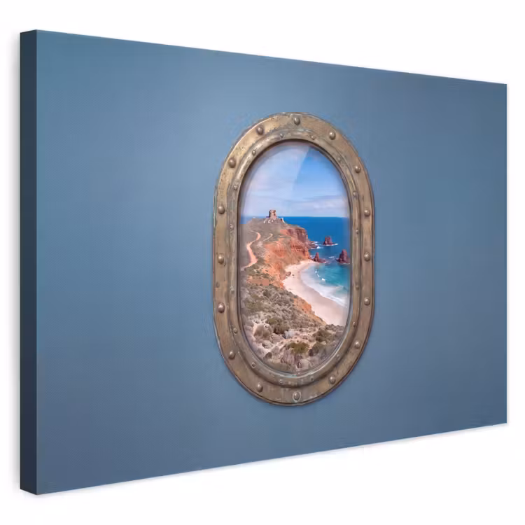 Leinwandbild - Patrijspoort – Küste – Meer — 1