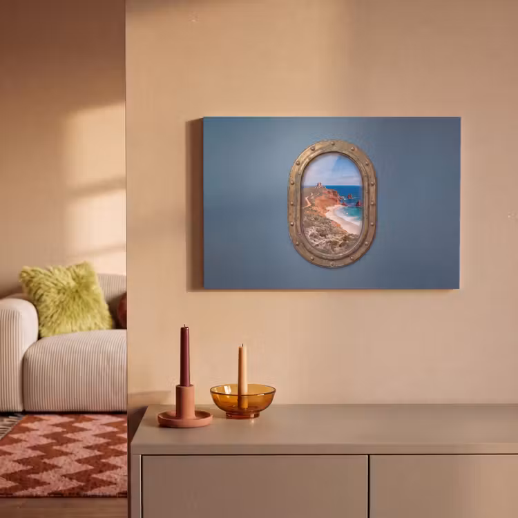 Leinwandbild - Patrijspoort – Küste – Meer — 2