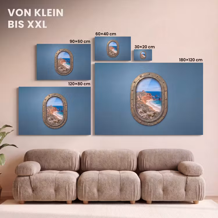 Leinwandbild - Patrijspoort – Küste – Meer — 6