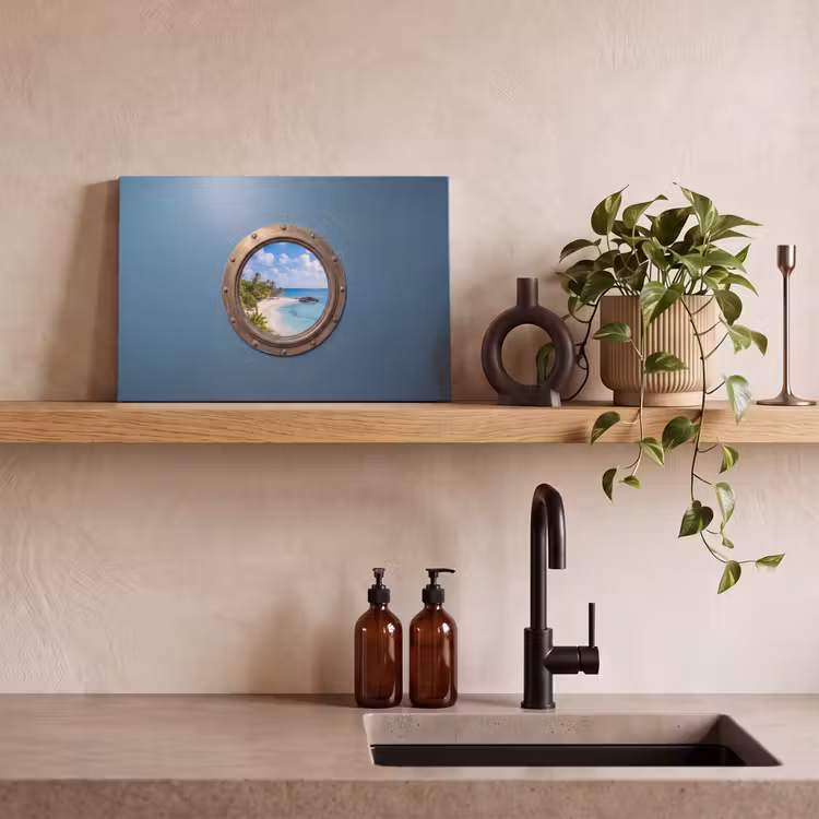 Leinwandbild - Patrijspoort – Strand – Meer — 3