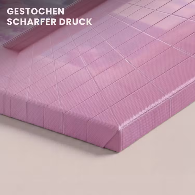 Leinwandbild - Rosa Tür – Fantasie — 4