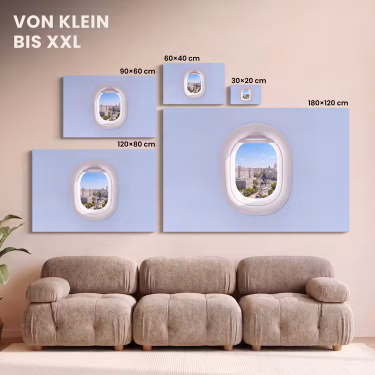 Leinwandbild - Stadt – Aussicht – Reisen — 6