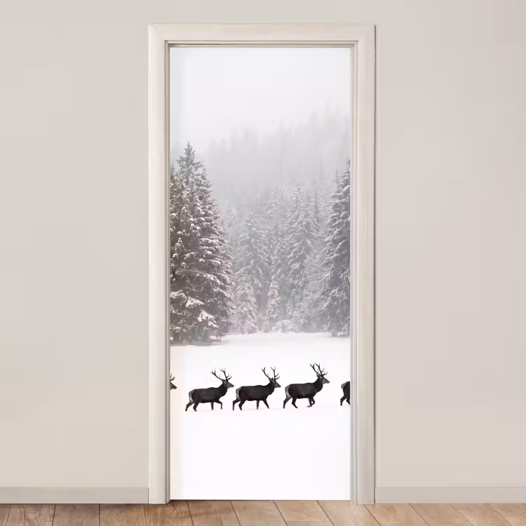 Türtapete - Natur – Wald – Winter — 1