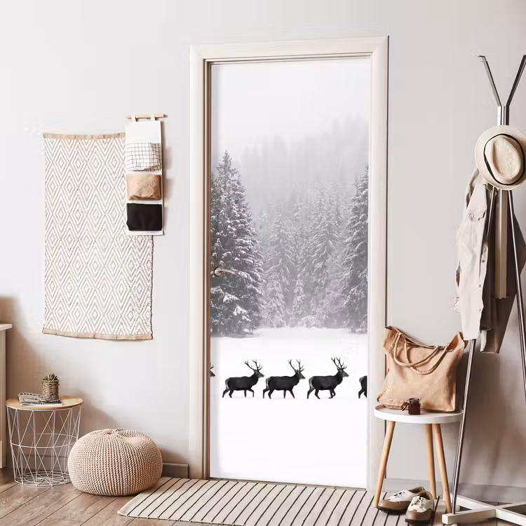 Türtapete - Natur – Wald – Winter — 7