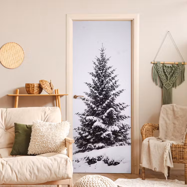 Türtapete - Baum – Winter – Schnee — 3