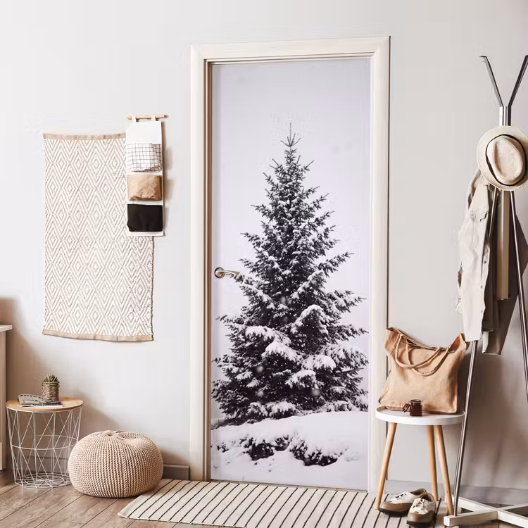Türtapete - Baum – Winter – Schnee — 7