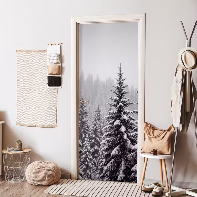 Türtapete - Bäume – Schnee – Natur — 7