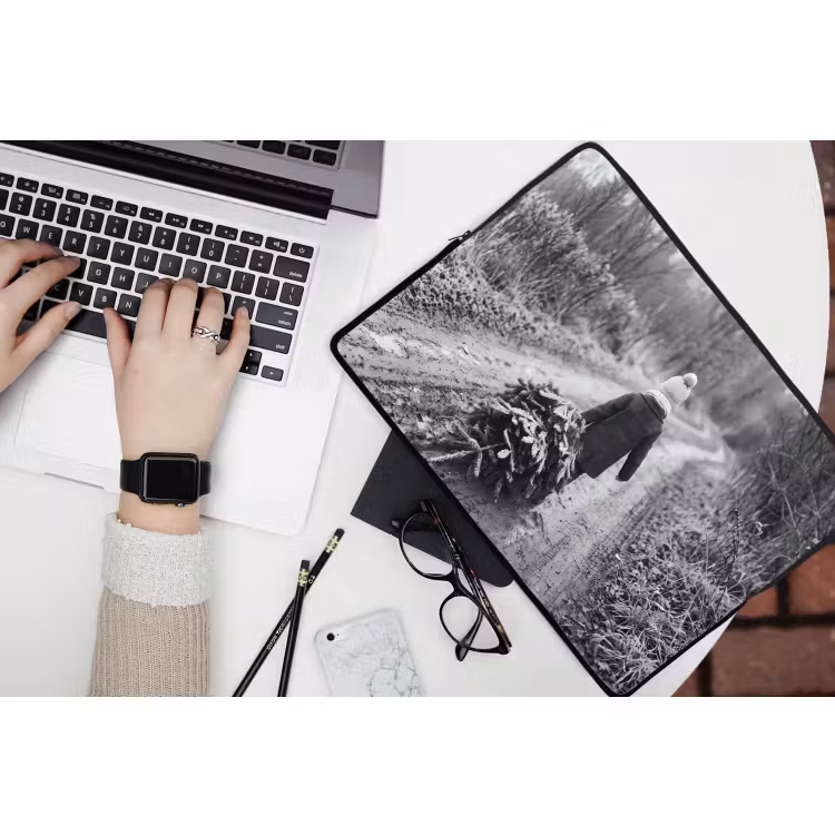 Laptop hülle - Kind – Baum – Winter — 3