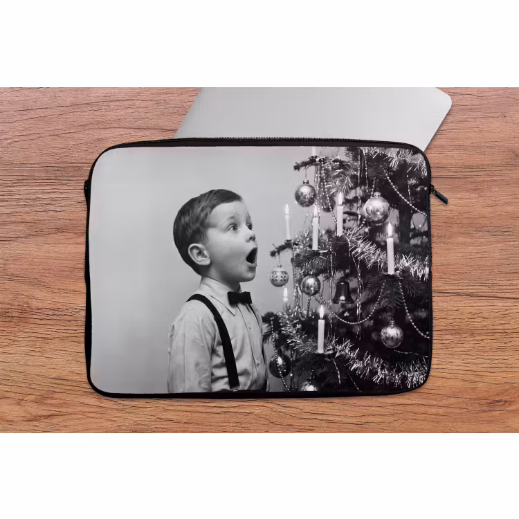 Laptop hülle - Kind – Weihnachtsbaum – Weihnachten — 2