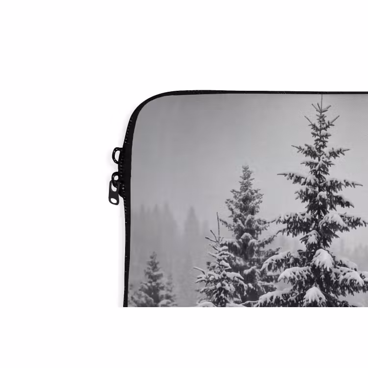 Laptop hülle - Bäume – Schnee – Natur — 5