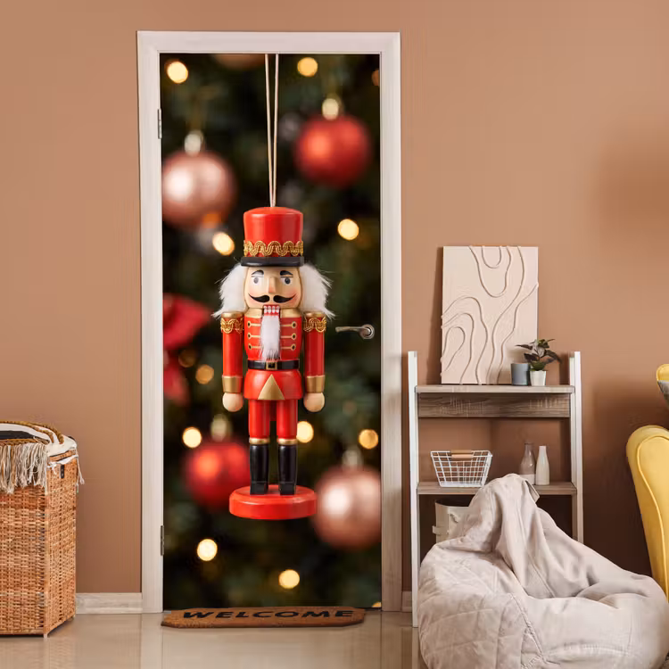 Türtapete - Nussknacker – Weihnachten – Christbaumschmuck — 2