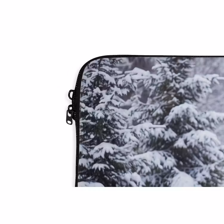 Laptop hülle - Weihnachtsmann – Schnee – Winter — 5