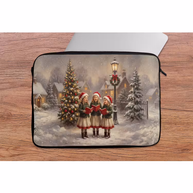 Laptop hülle - Kinder – Weihnachten – Schnee — 2