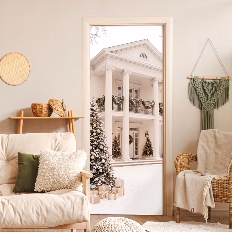 Türtapete - Zuhause – Weihnachten – Winter — 3