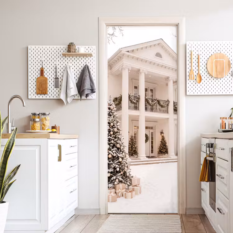 Türtapete - Zuhause – Weihnachten – Winter — 6