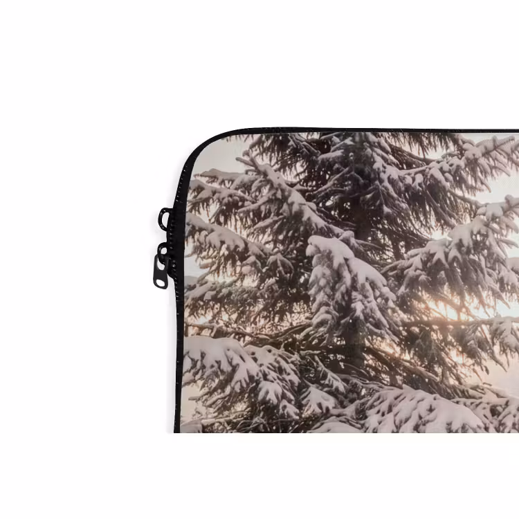 Laptop hülle - Haus – Schnee – Winter — 5