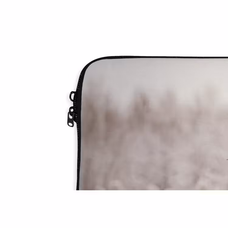 Laptop hülle - Schilf – Schnee – Winter — 5