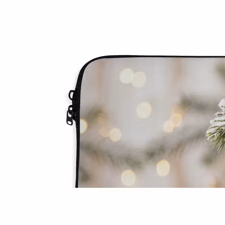 Laptop hülle - Weihnachtskugel – Weiß – Weihnachten — 5