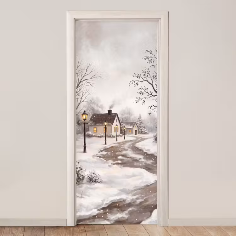 Türtapete - Winter – Landschaft – Schnee — 1