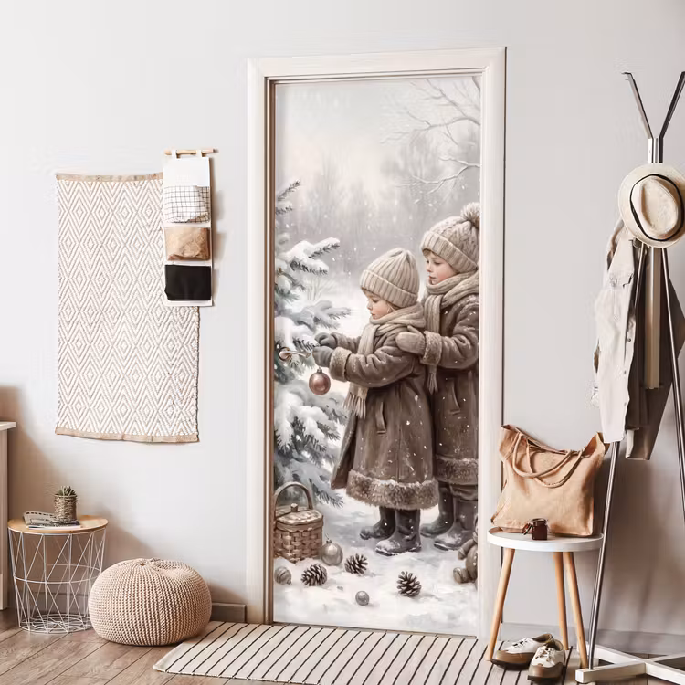 Türtapete - Kinder – Weihnachten – Winter — 7