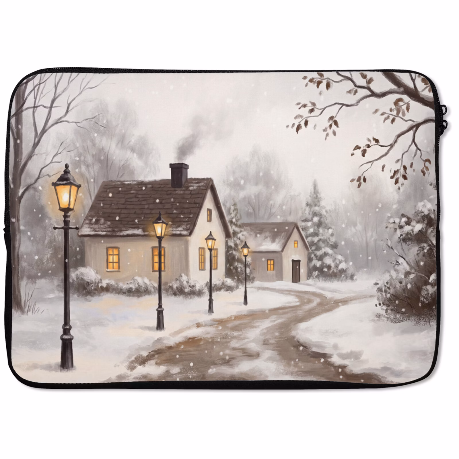 Laptop hülle - Winter – Landschaft – Schnee — 1