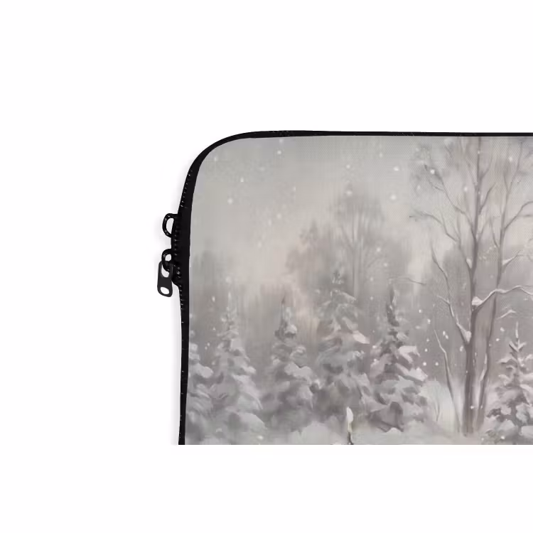Laptop hülle - Kind – Schnee – Winter — 5