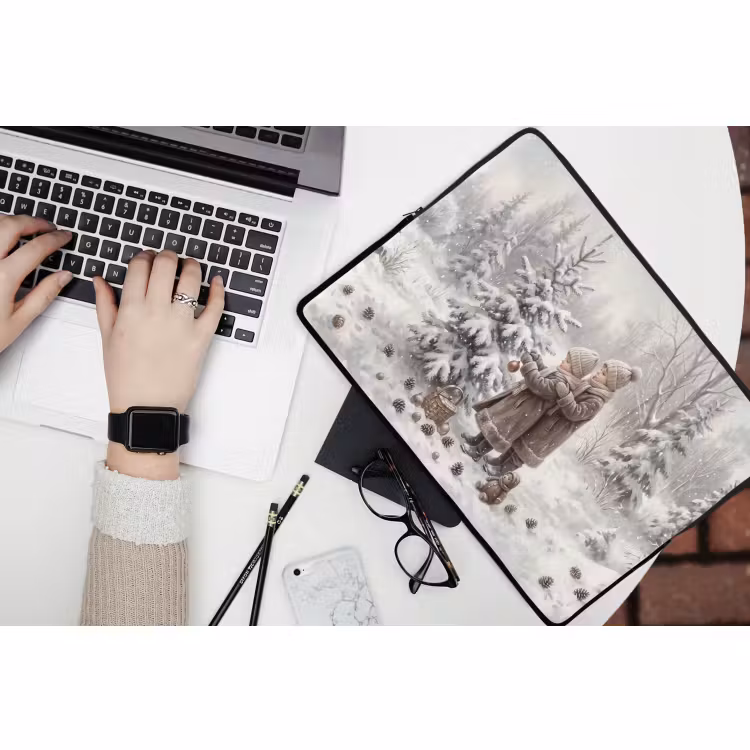 Laptop hülle - Kinder – Weihnachten – Winter — 3