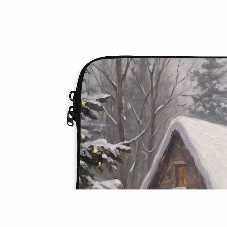 Laptop hülle - Wald – Winter – Landschaft — 5