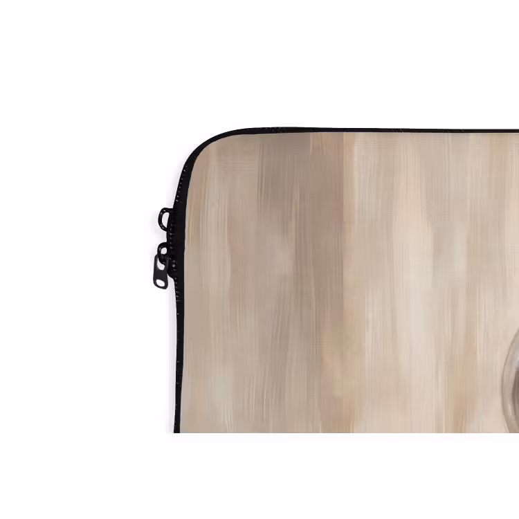 Laptop hülle - Weihnachtskugel Gold Silber — 5