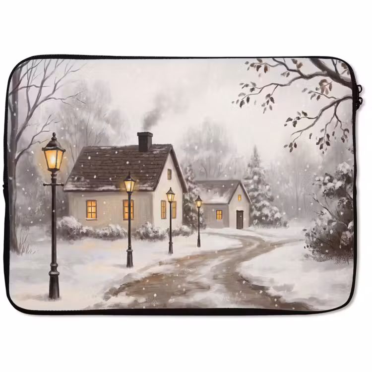Laptop hülle - Winter – Landschaft – Schnee — 1