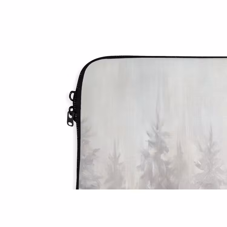 Laptop hülle - Winterwald – Weihnachtsbaum – Kunst — 5