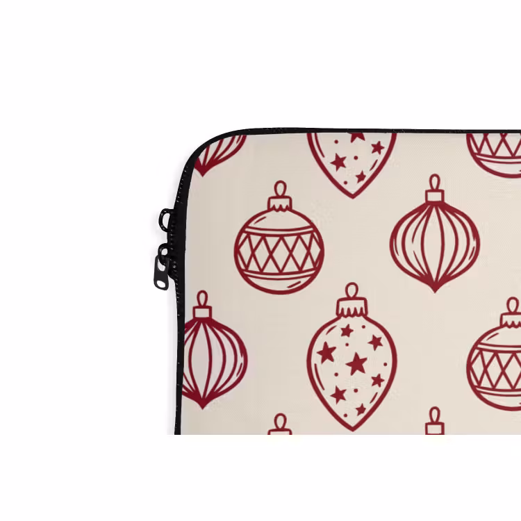 Laptop hülle - Weihnachtskugel – Rot – Weihnachten — 5