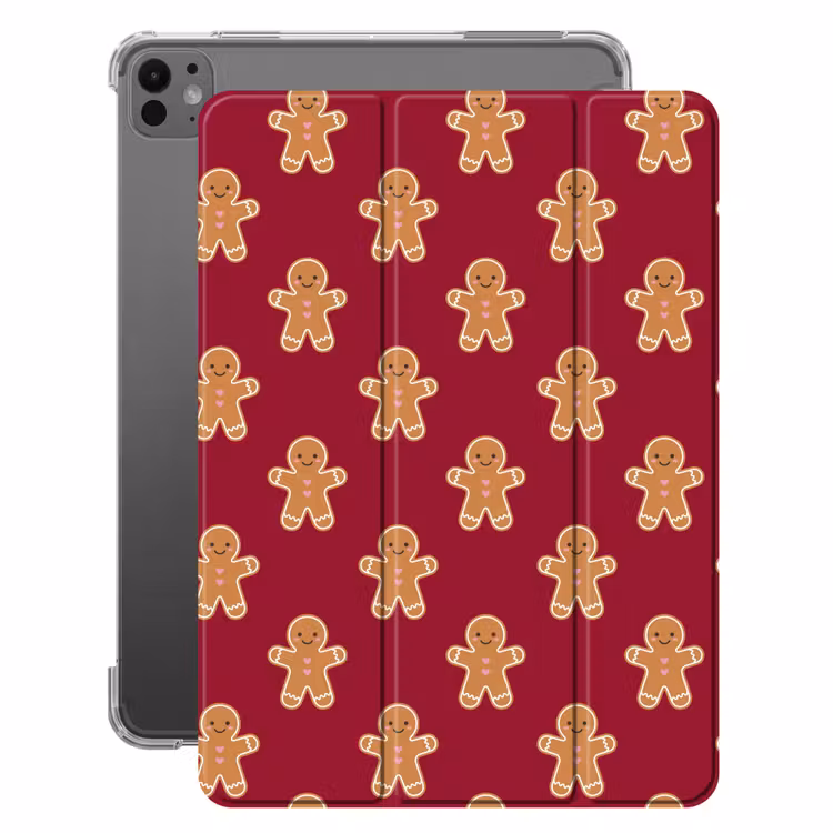 iPad-Hülle - Lebkuchen – Weihnachten – Rot — 1