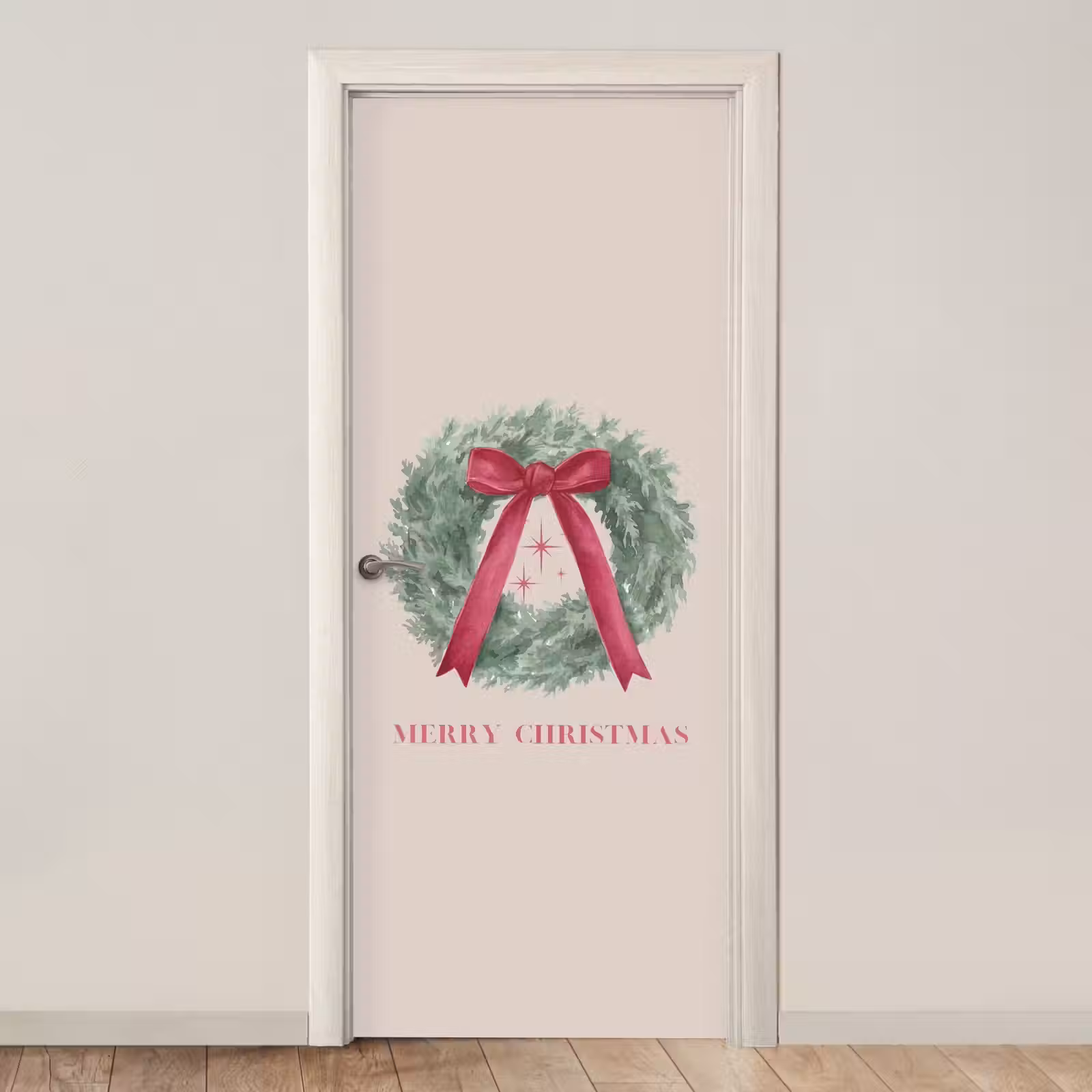 Türtapete - Winter – Weihnachten – Text — 1