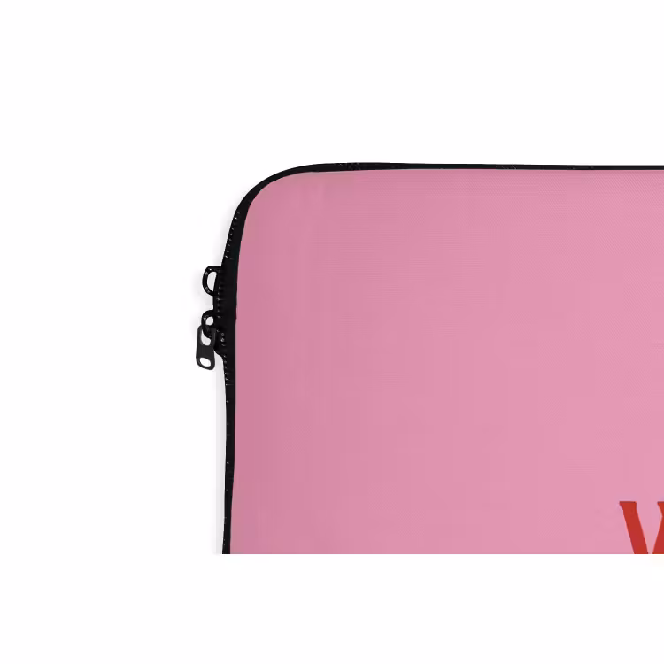 Laptop hülle - Text – Weihnachten – Rosa – Rot — 5